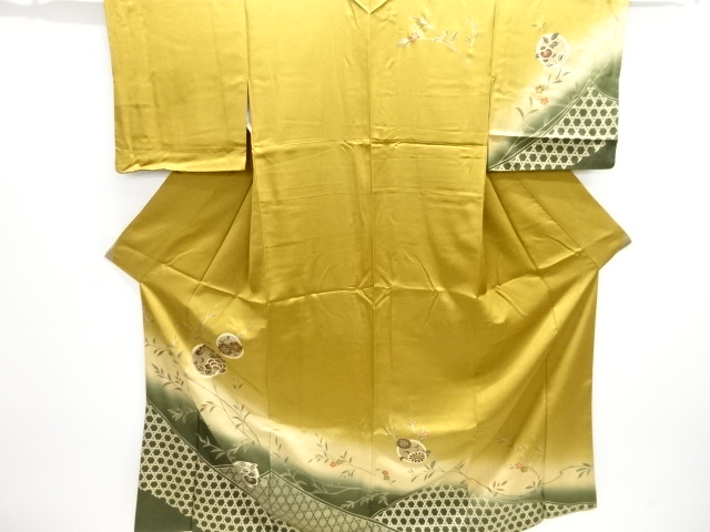 JAPANESE KIMONO / HOMONGI / PEONY